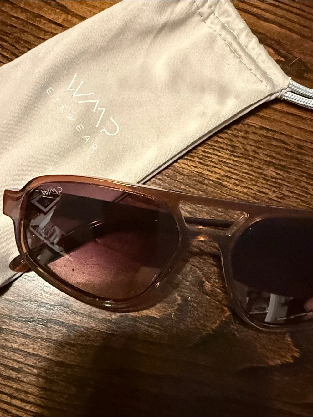 WMP Brooklyn Brown Tinted Sunglasses